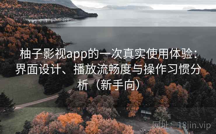 柚子影视app的一次真实使用体验：界面设计、播放流畅度与操作习惯分析（新手向）