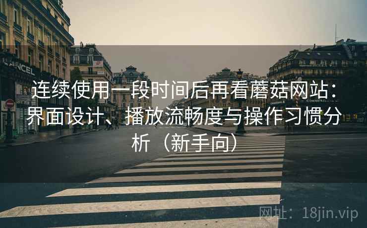 连续使用一段时间后再看蘑菇网站:界面设计、播放流畅度与操作习惯分析(新手向) 连续使用一段时间后再看蘑菇网站:界面设计、播放流畅度与操作习惯分析(新手向)